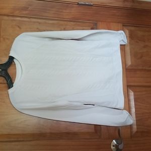 Brand new white long sleeve